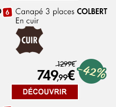 Canapé COLBERT