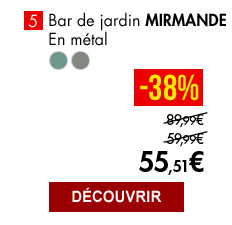 Bar de jardin MIRMANDE