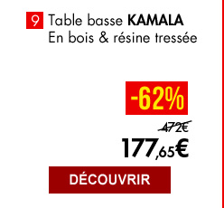 Table basse KAMALA
