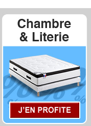 Promotions literie, chambre