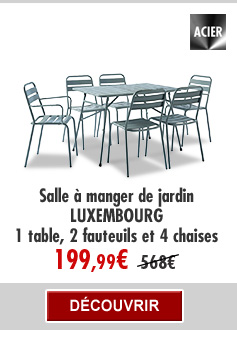 Salle à manger de jardin LUXEMBOURG 
