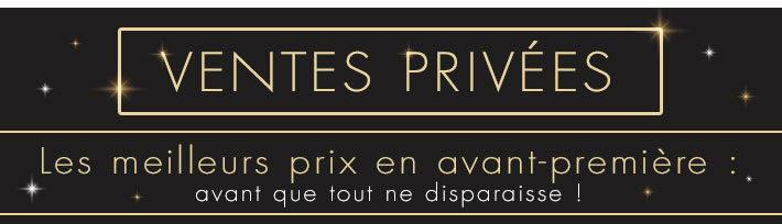 Ventes Privées : plus de 1300 offres ! 