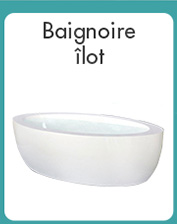 Baignoire îlot